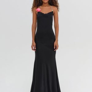 Brigette Gown — Black