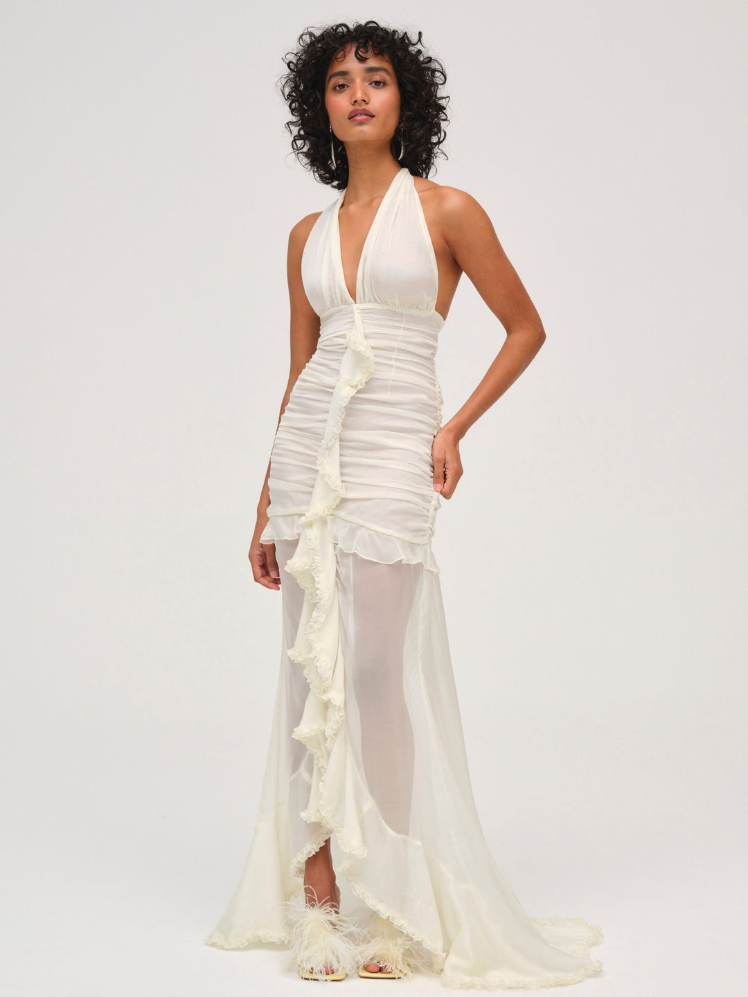 Kayta Gown — Winter White