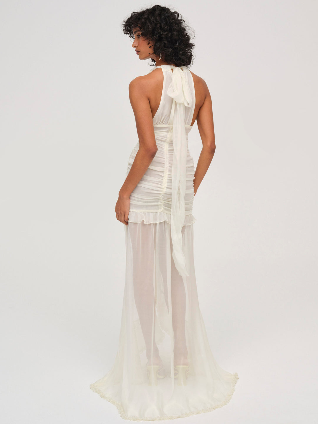 Kayta Gown — Winter White - Image 2