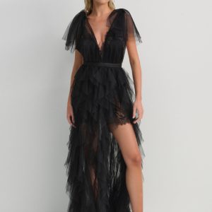 Maxine Gown — Black