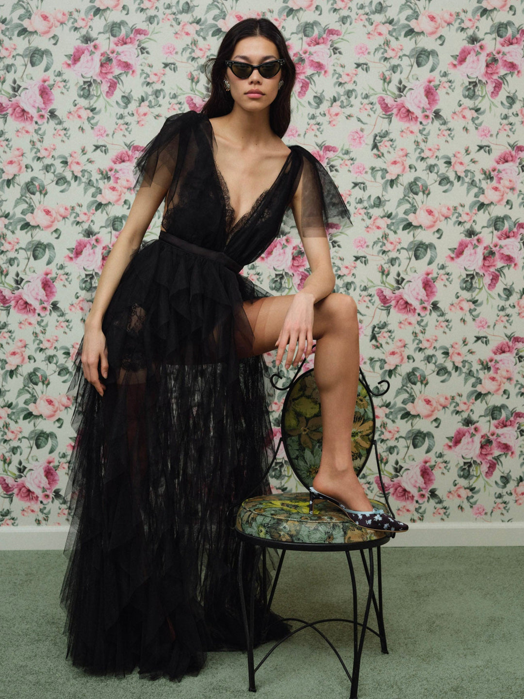 Maxine Gown — Black - Image 7