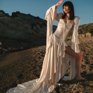 Zelia Maxi Dress — Cream