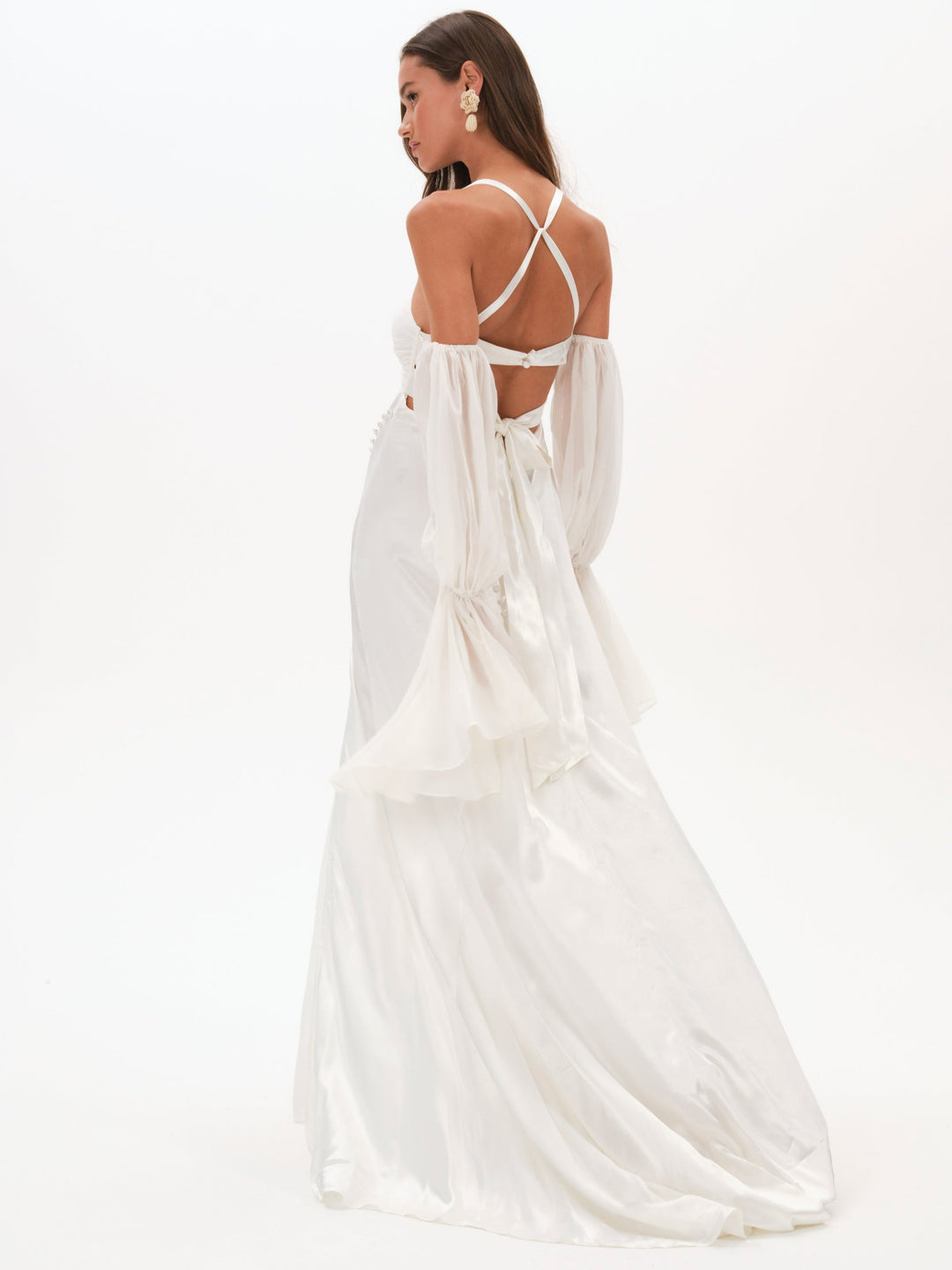 Esme Bridal Gown — White - Image 2