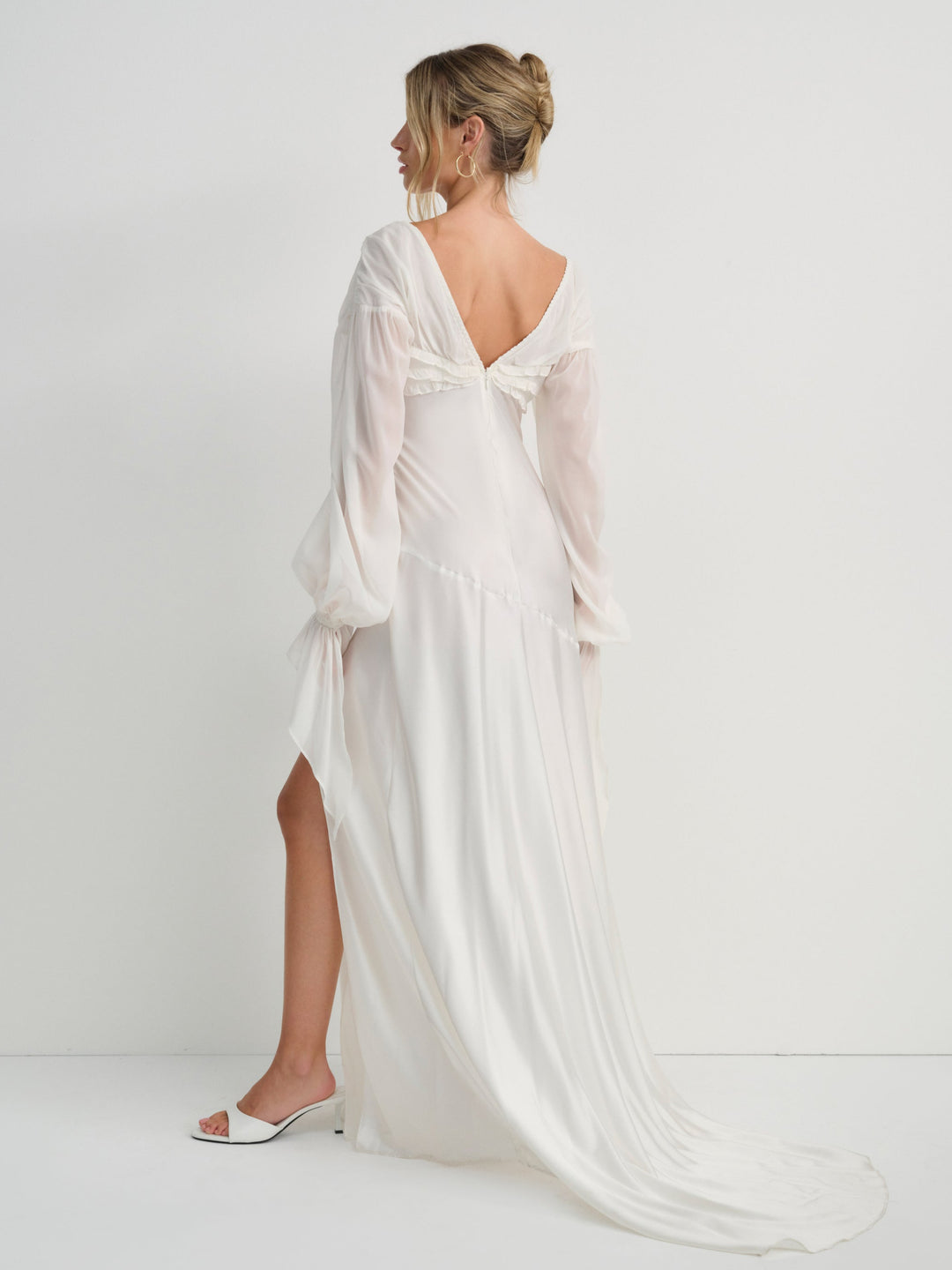 Evy Gown — White - Image 2