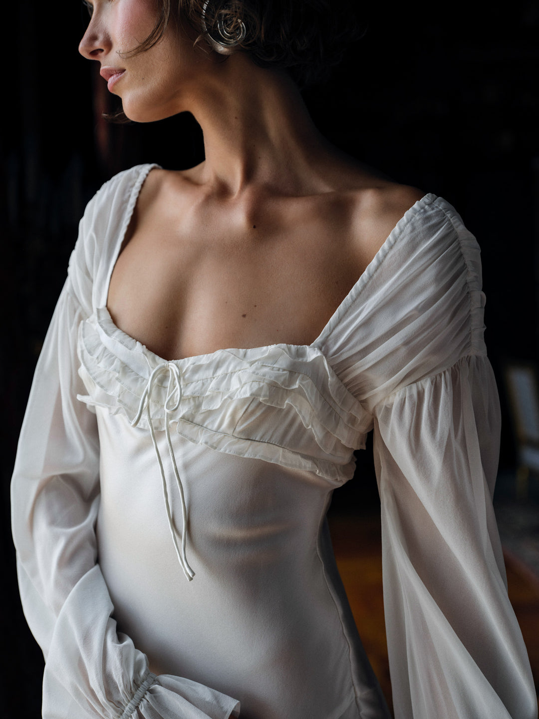 Evy Gown — White - Image 6
