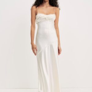 Natalie Maxi Dress — Cream