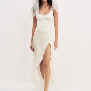 Clemence Maxi Dress — Cream