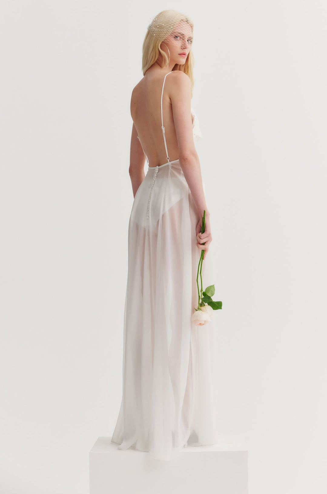 Chiara Bridal Gown — White - Image 2