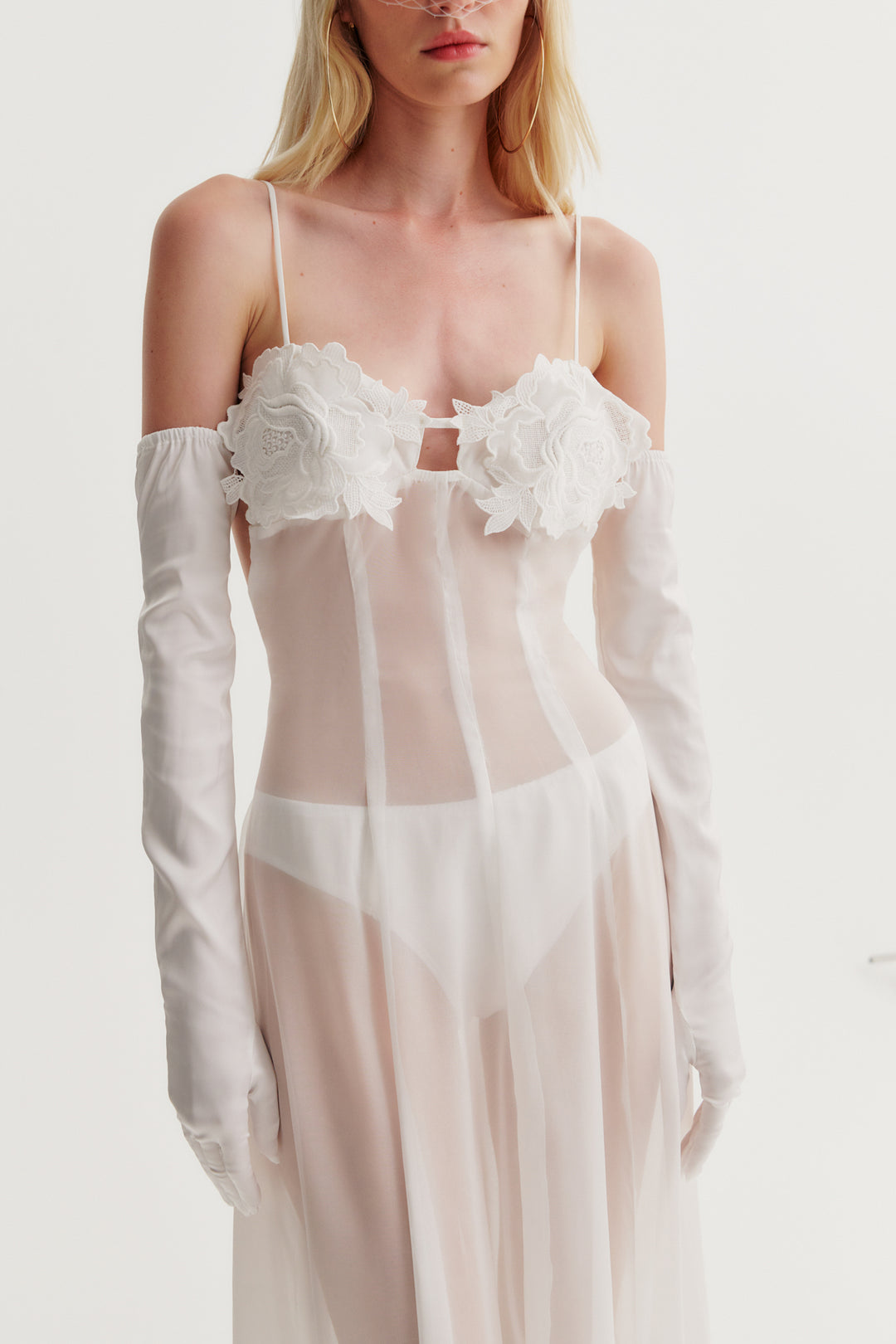 Chiara Bridal Gown — White - Image 3