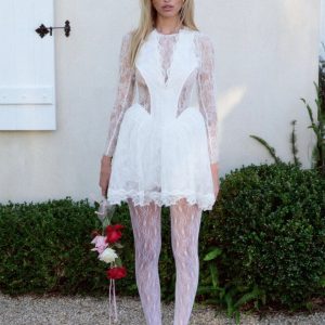Tara Mini Dress — White