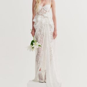 Alora Bridal Gown — White