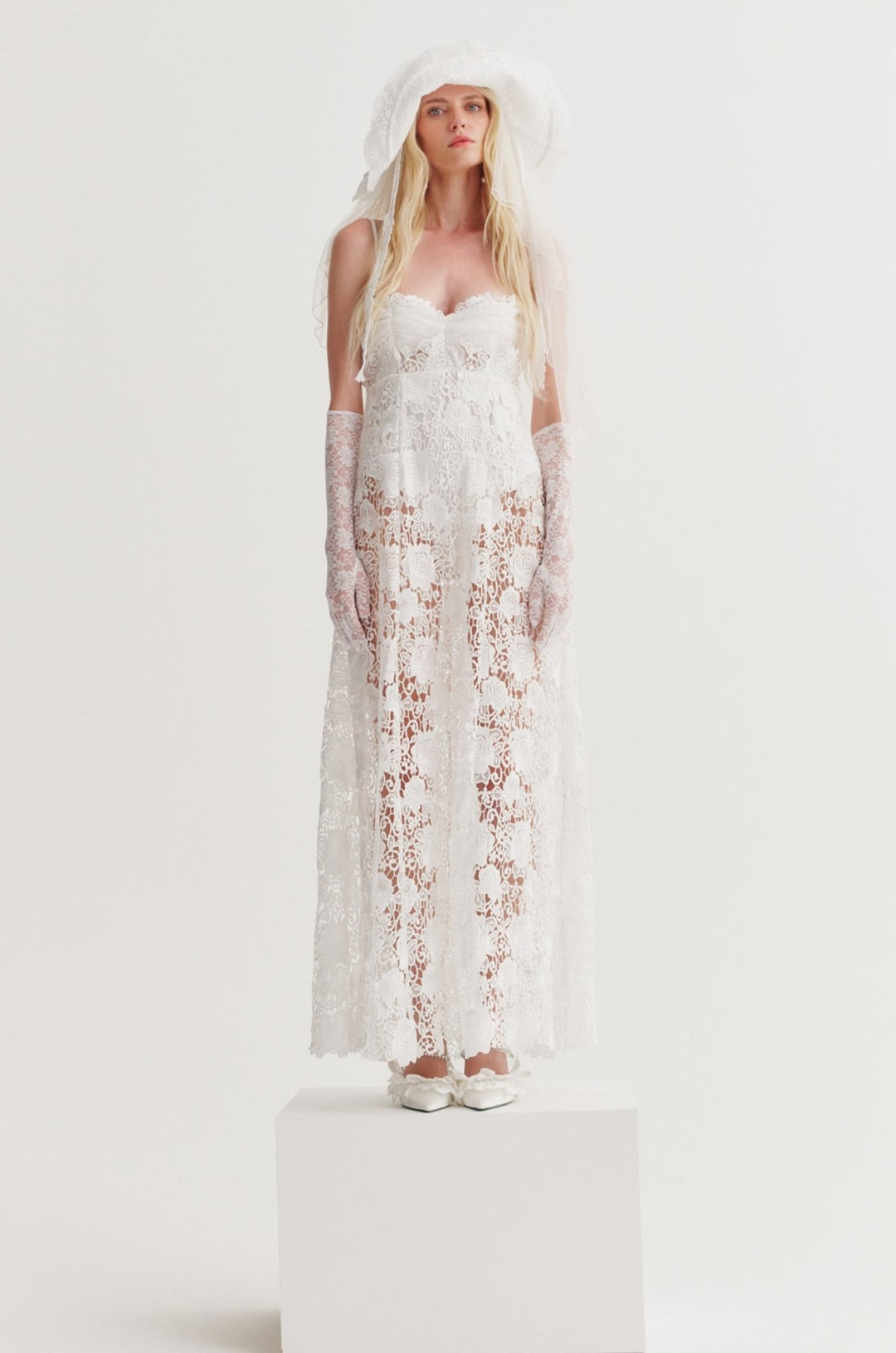 Marisol Bridal Gown — White - Image 3