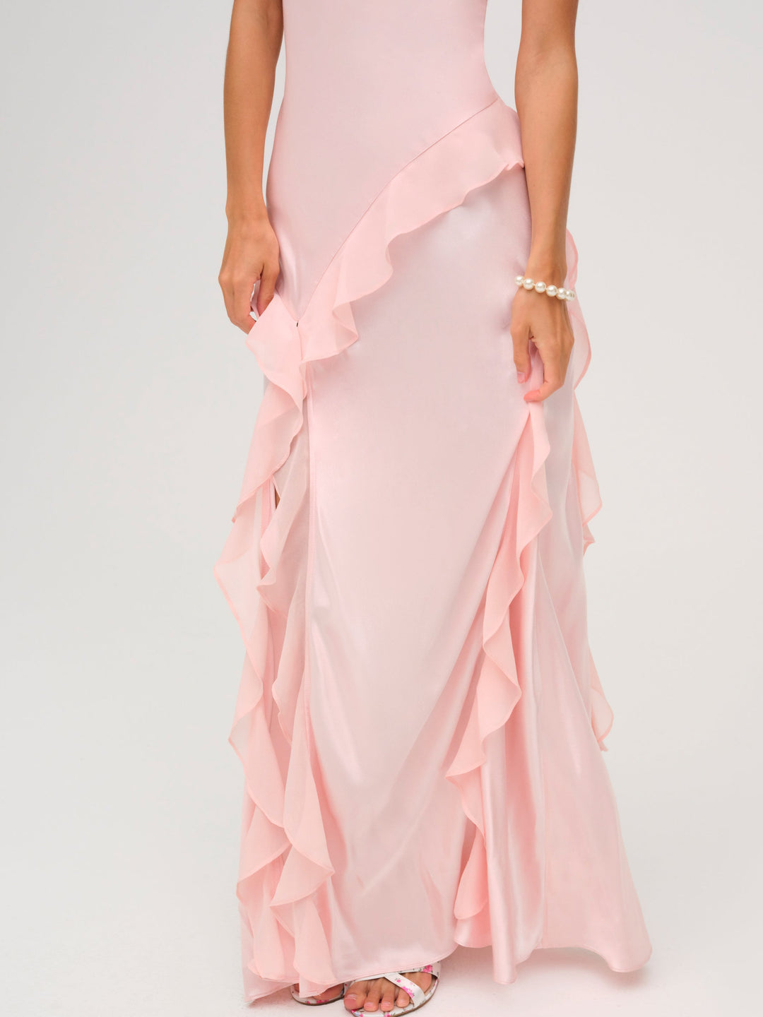 Sawyer Maxi Dress — Baby Pink - Image 4