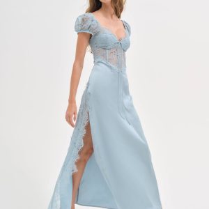 Casey Maxi Dress — Blue