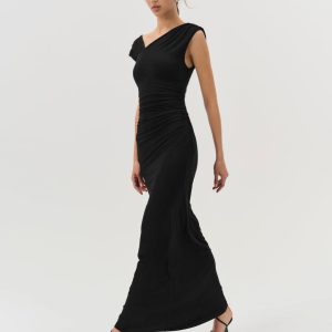 Genesis Maxi Dress — Black
