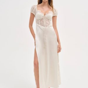 Casey Maxi Dress — White