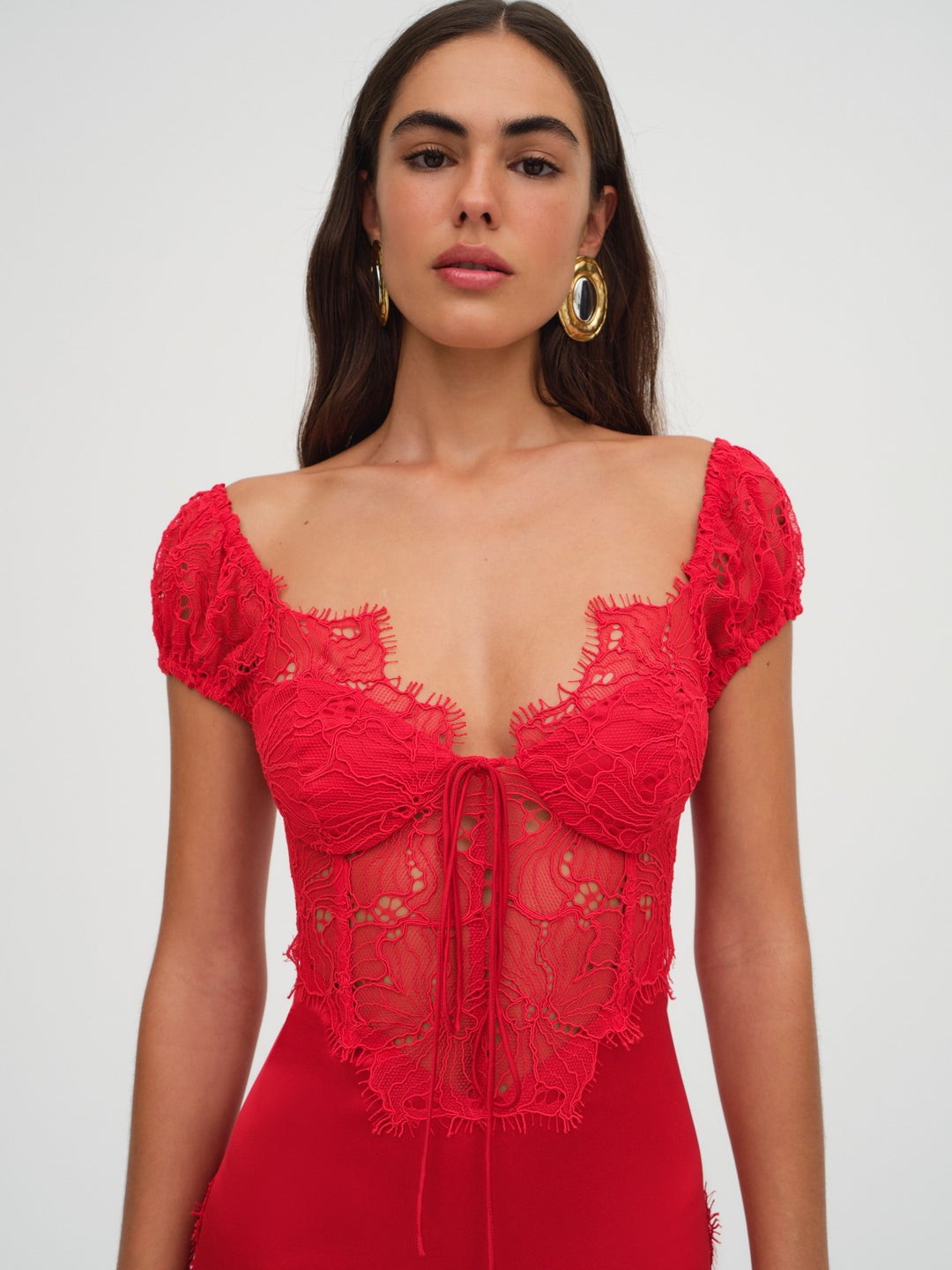 Casey Maxi Dress — Red - Image 3