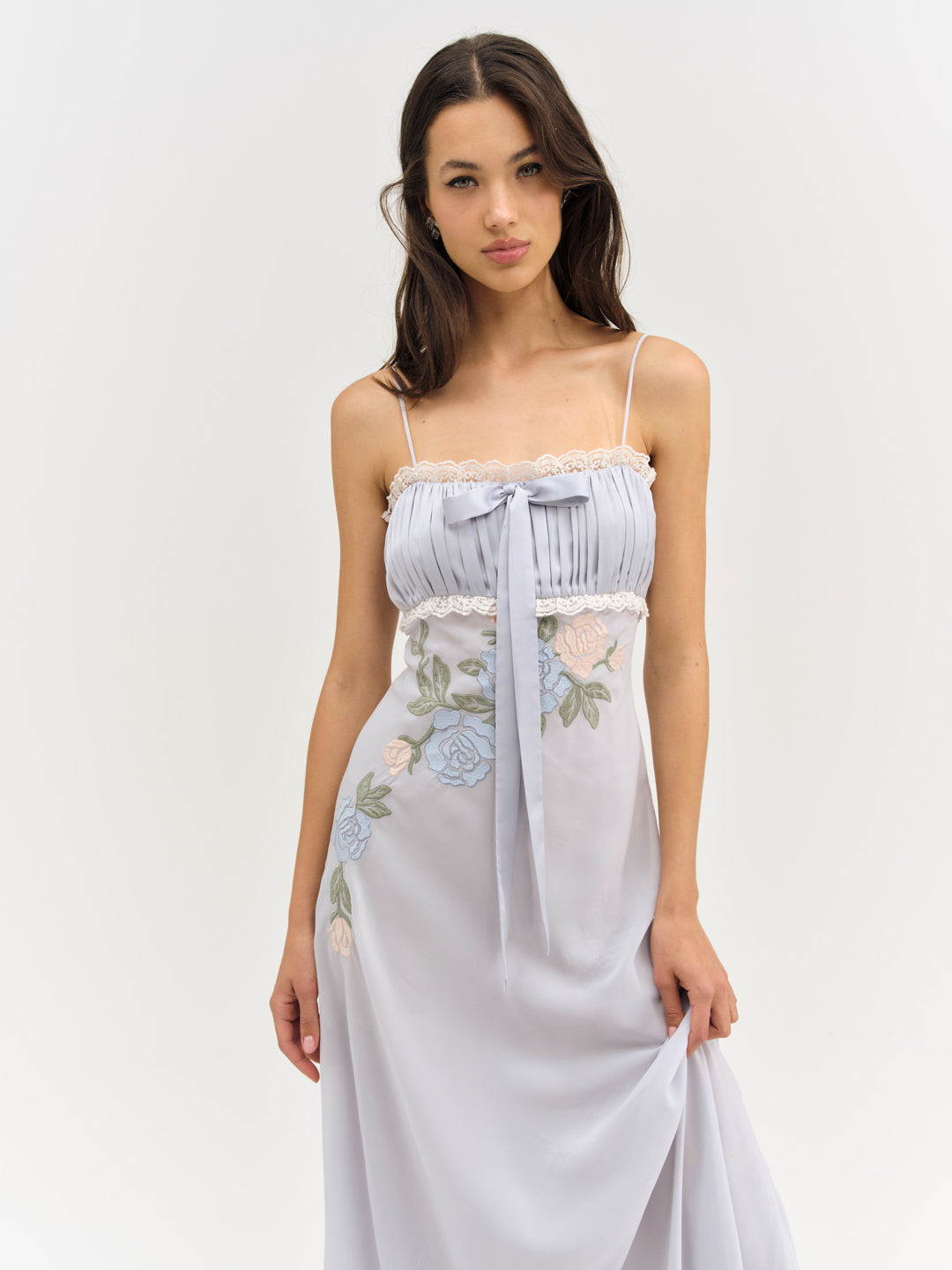 Jasmine Maxi Dress — Blue - Image 4