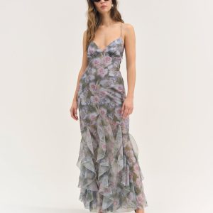 Elea Maxi Dress — Purple
