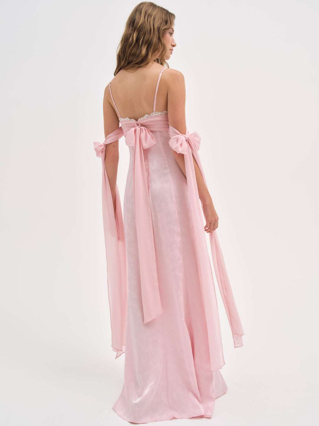 Sheila Maxi Dress — Pink - Image 3