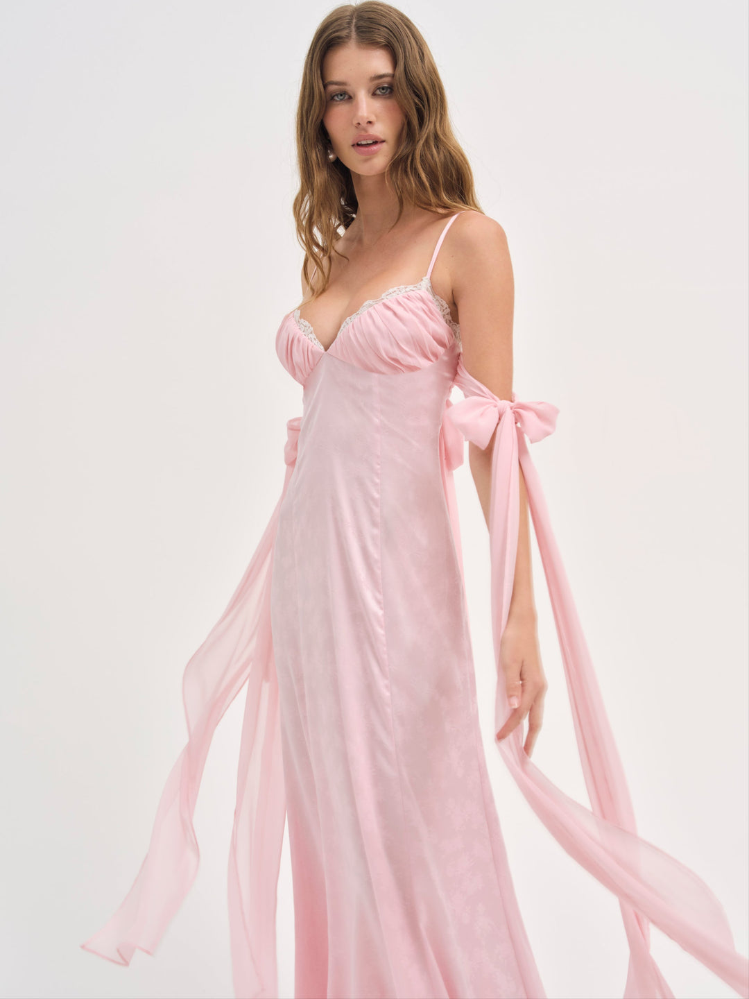 Sheila Maxi Dress — Pink - Image 4
