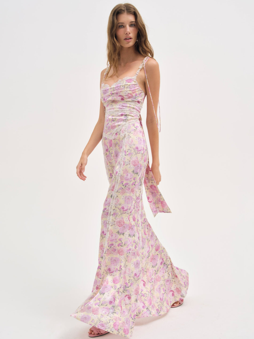 Courtney Maxi Dress — Yellow - Image 4