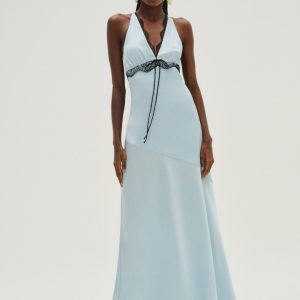 Mariella Maxi Dress — Blue