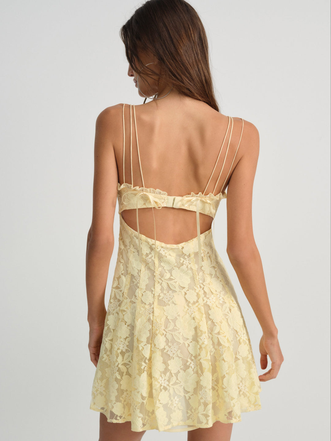 Kate Mini Dress — Yellow - Image 2