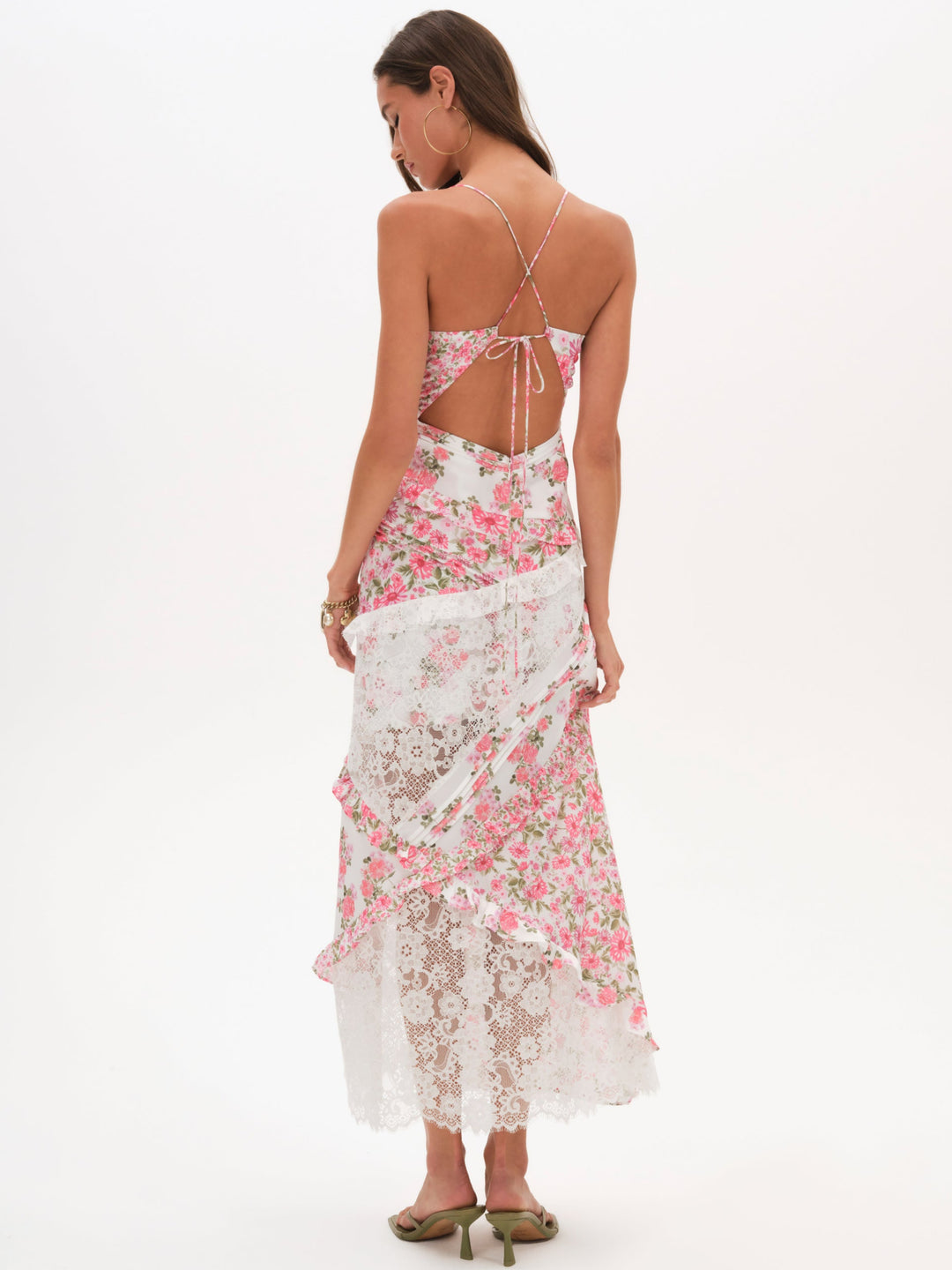 Rosalyn Maxi Dress — Pink - Image 2
