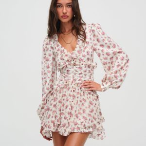 Jayleen Mini Dress — Pink