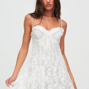 Kate Mini Dress — White