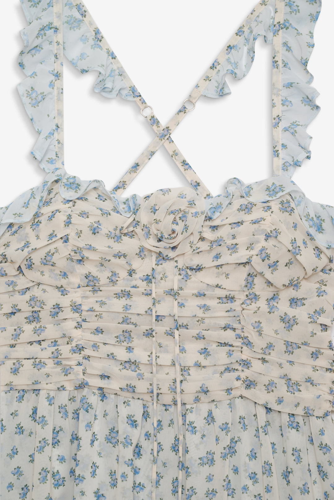 Chateau Mini Dress — Blue - Image 6