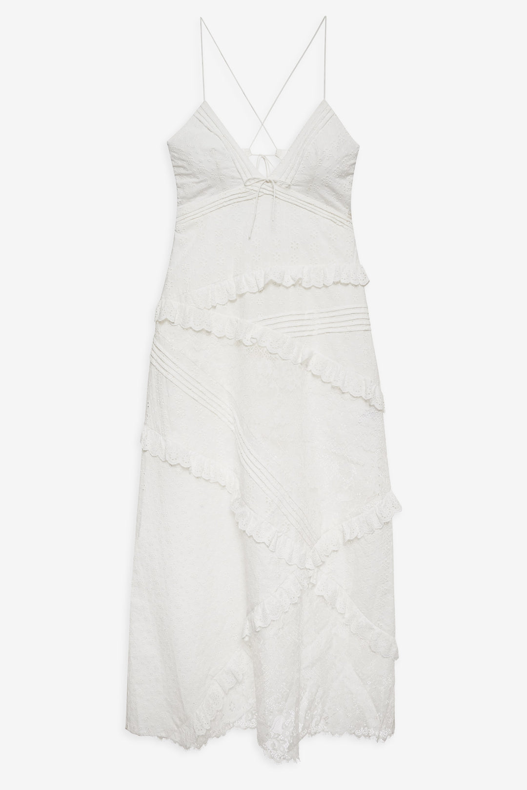 Rosalyn Maxi Dress — White - Image 5