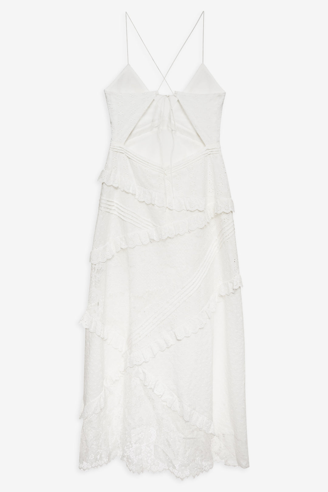 Rosalyn Maxi Dress — White - Image 7