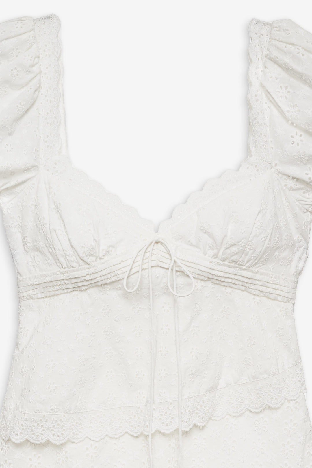 Rosalyn Mini Dress — White - Image 6