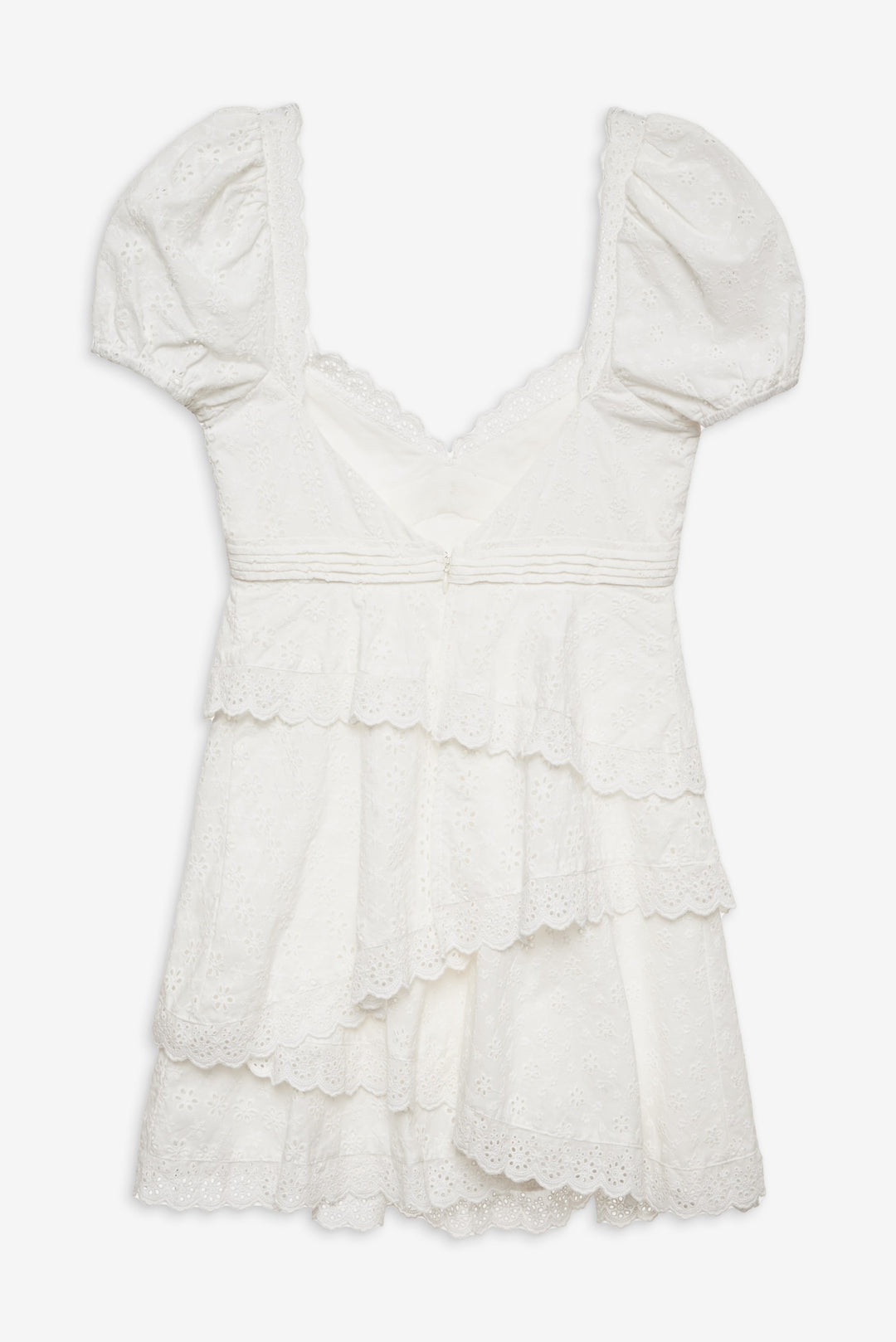 Rosalyn Mini Dress — White - Image 7