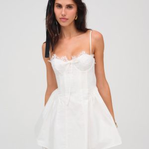 Shae Mini Dress — White