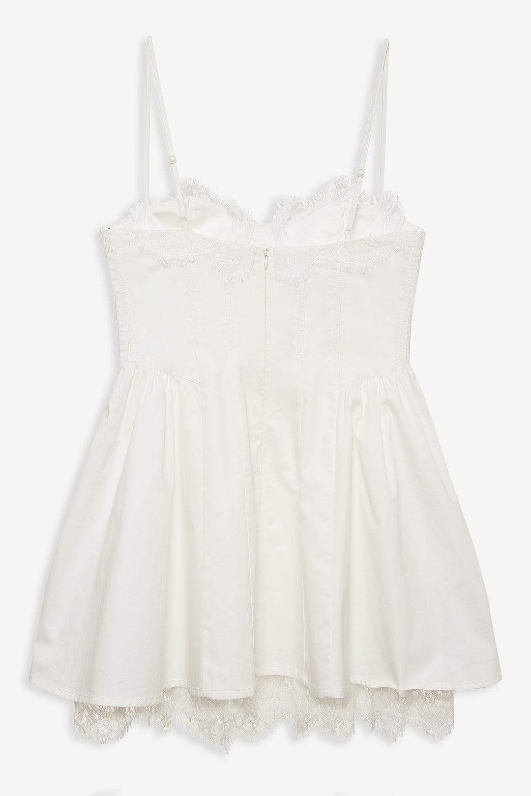 Shae Mini Dress — White - Image 7