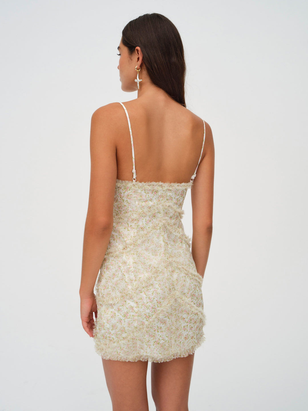 Chania Mini Dress — Yellow - Image 2