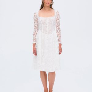 Camdyn Midi Dress — White