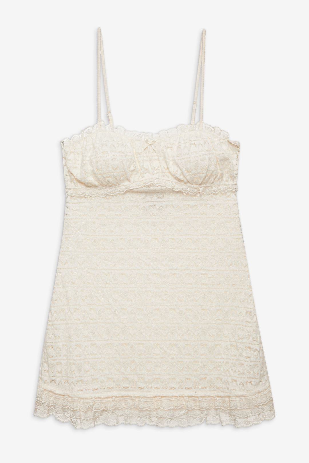Reba Slip Dress — White - Image 5