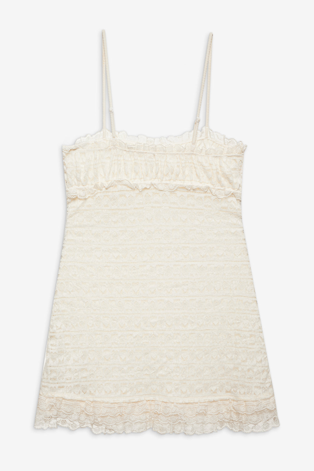 Reba Slip Dress — White - Image 7