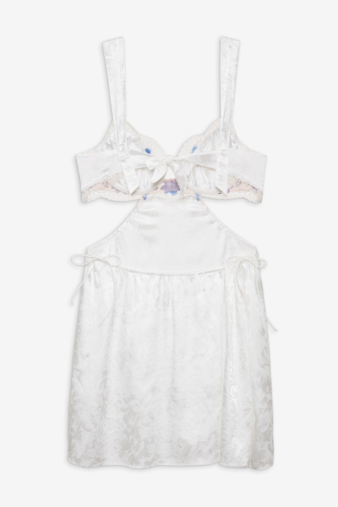 Festival Rose Slip Dress — Blue - Image 8