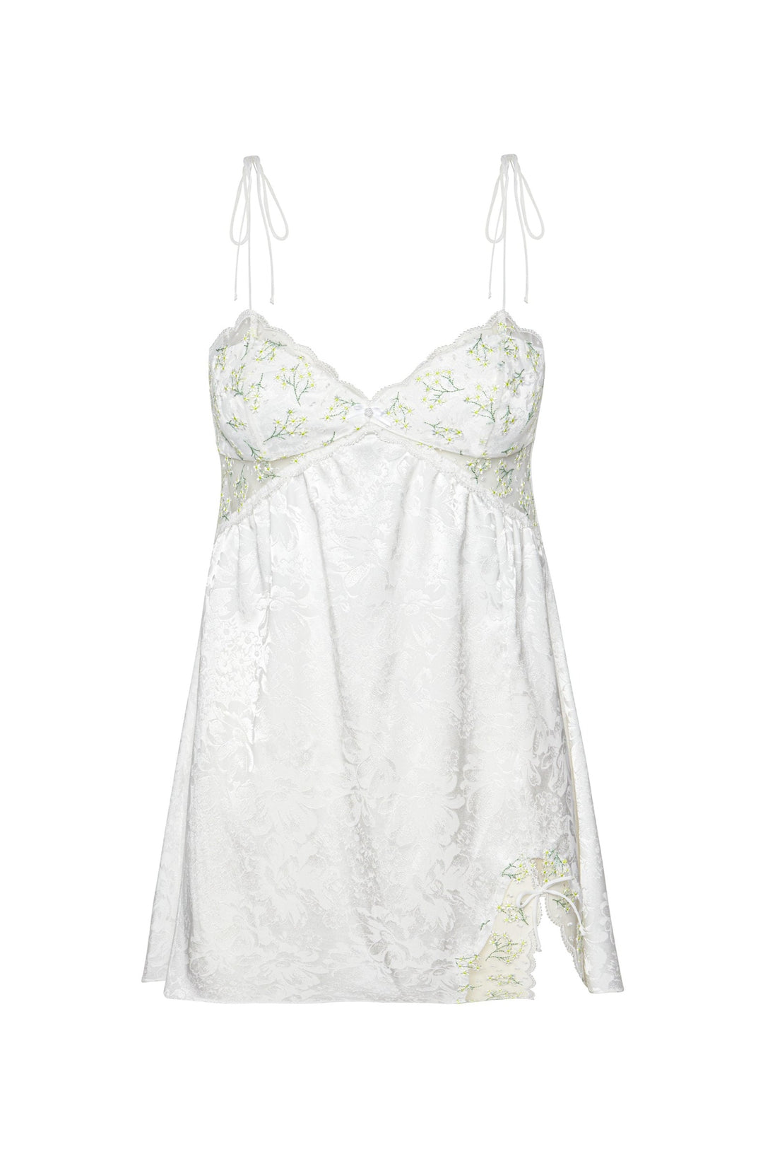 Baby's Breath Slip Dress — Ivory - Image 5