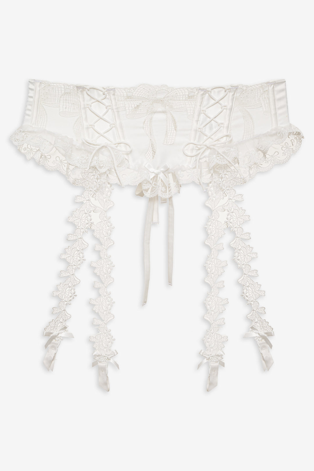 Beau Garter — White - Image 5