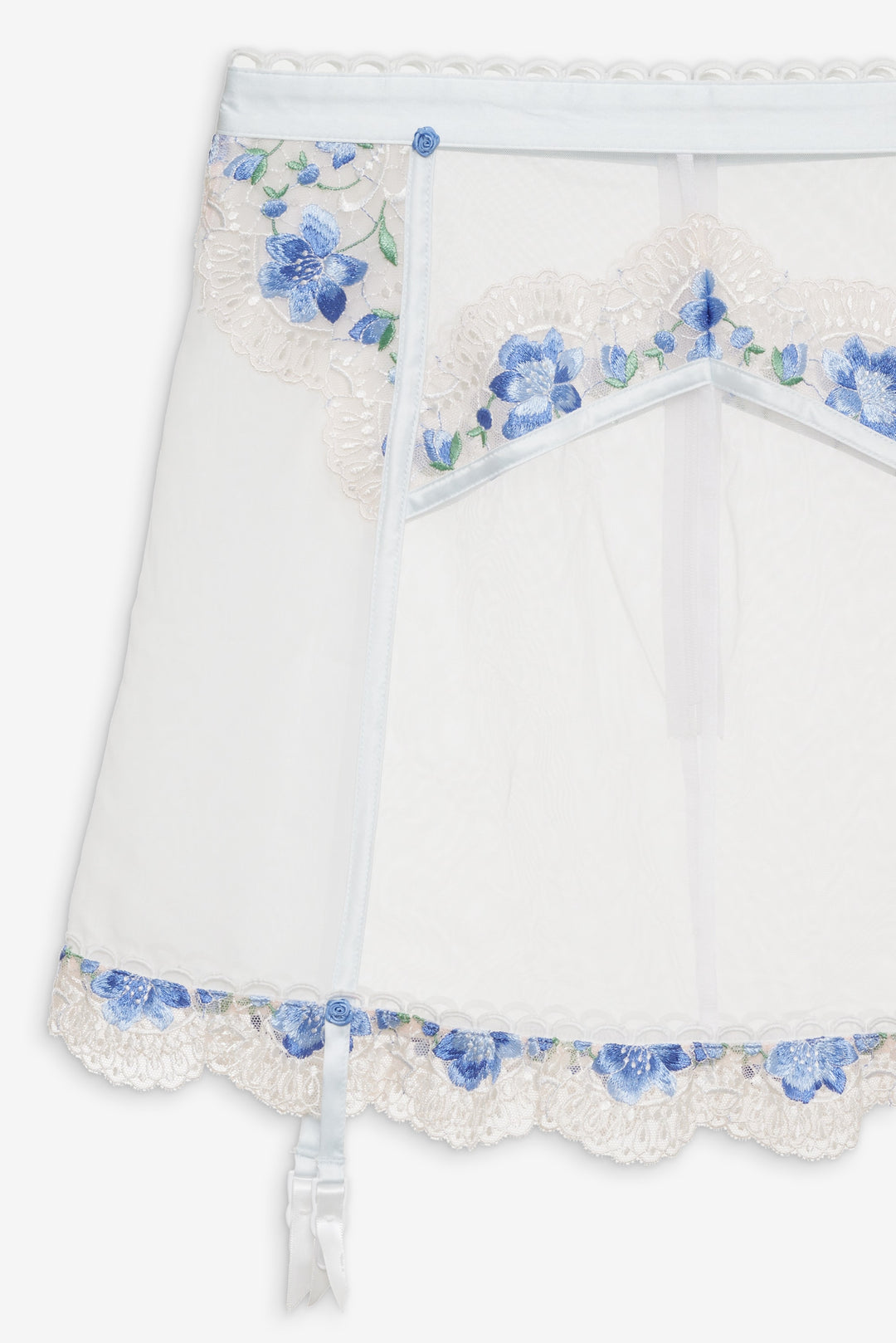 Festival Rose Skirt — Blue - Image 5