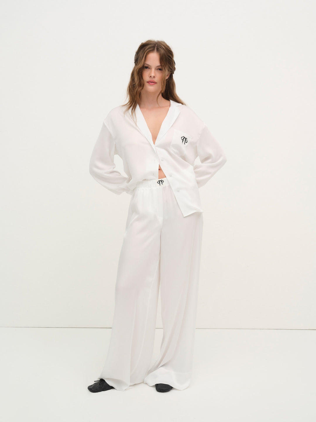Everyday PJ Pant — White - Image 2