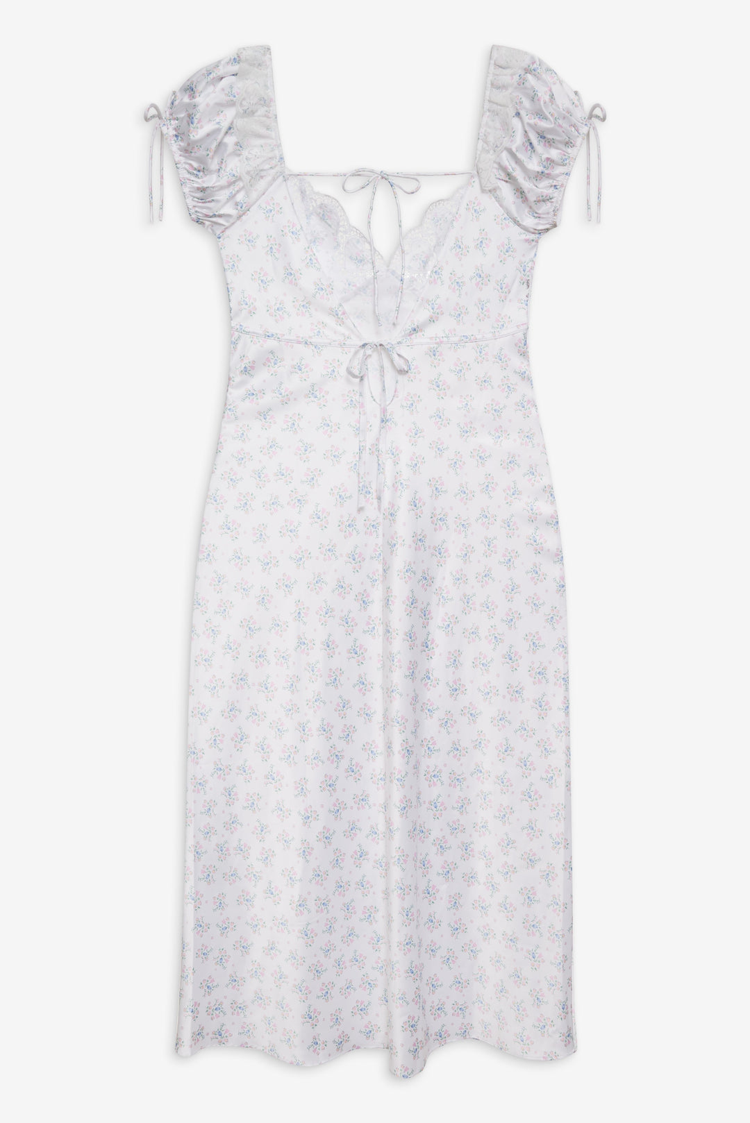 Sweet Escape Midi Slip Dress — White - Image 7