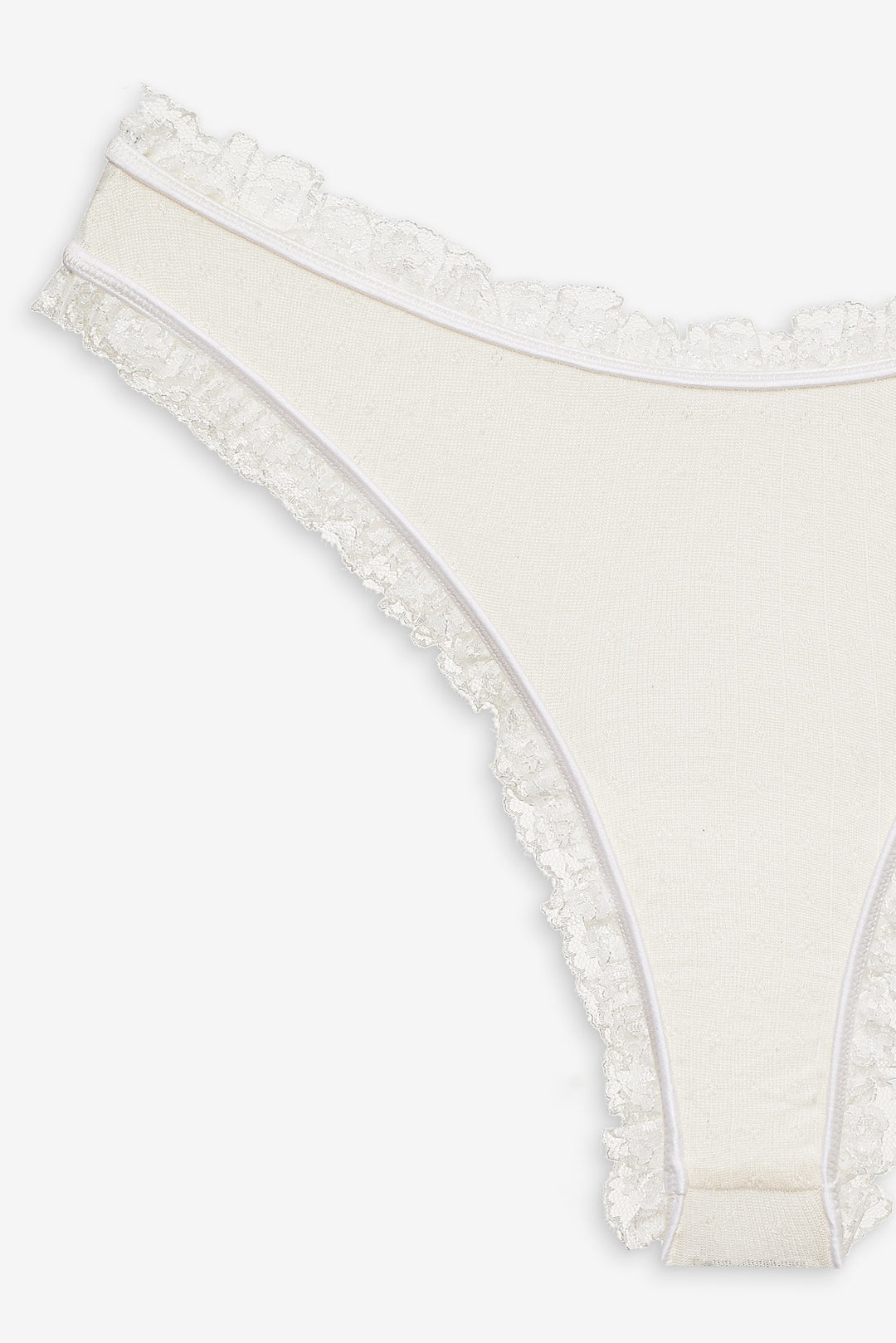 Romy Cheeky Panty — White - Image 5