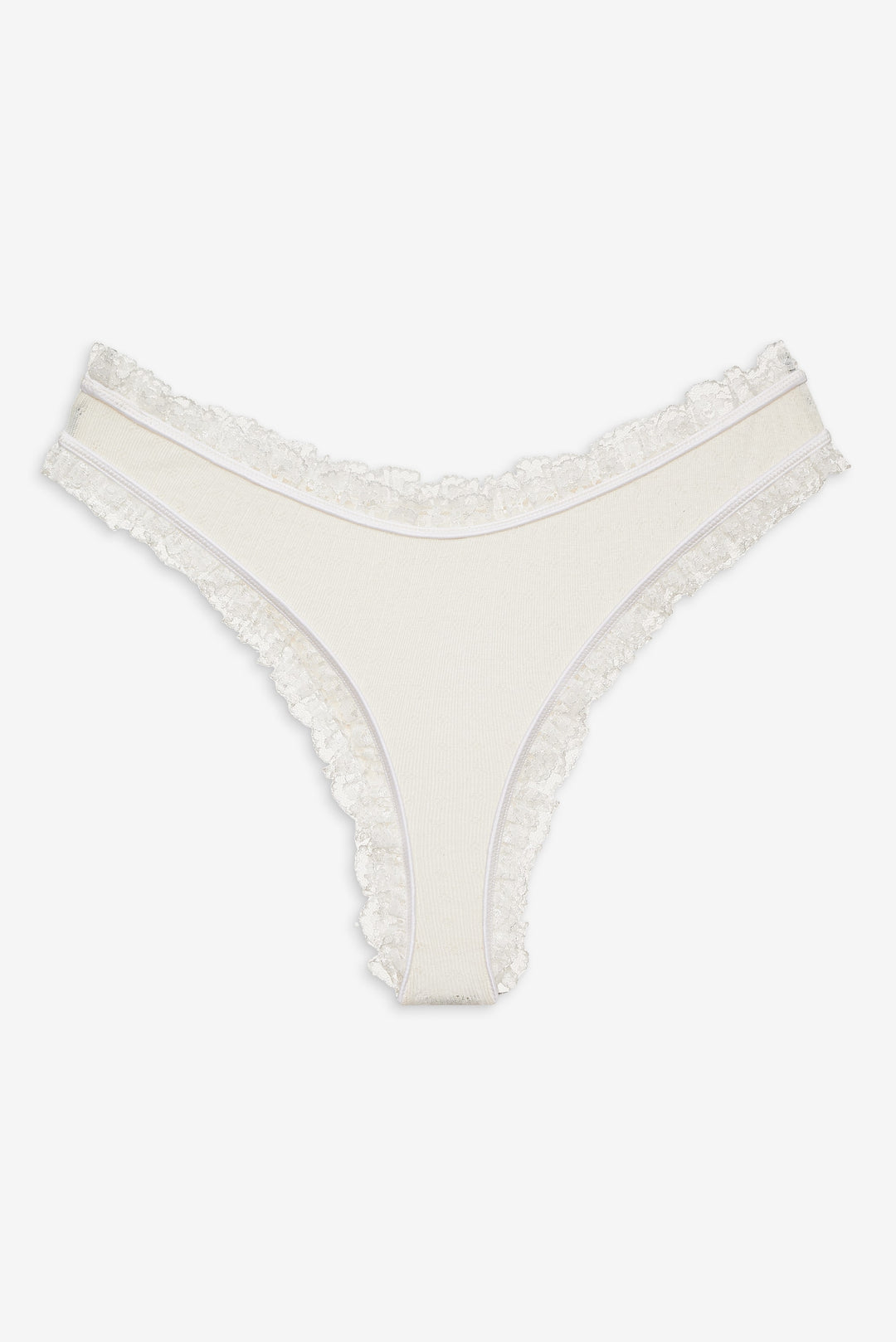 Romy Cheeky Panty — White - Image 6